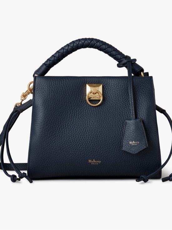 Mulberry Handbags - Mulberry Small Iris Leather Top Handle Bag